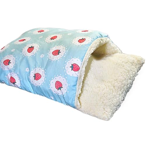 Buhyujkm Gemütliches Katzenbett, Slipper-Katzenbett, waschbares Katzenbett, halbgeschlossene Betten mit waschbaren Funktionen für Haustiere bis zu 48 x 34 cm, bietet Komfort und Wärme für Katzen und von Buhyujkm