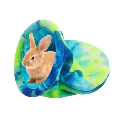 Buhyujkm Small Animal Beds, Guinea Beds, Pet Bed for Small Animals, Sugar Glider Sleeping House, Fleece Hamster Sleeping Bag, Cozy Small Animal Bed for Bunny Squirrel Hedgehog Gerbil von Buhyujkm