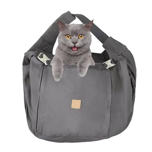 Frischhaltebeutel, kleine Hundetragetasche, Welpen-Schlingen-Rucksack, Katzentragetasche, große Kapazität, Haustier-Tragetasche für kleine Hunde und Katzen, bequemer Vorderrucksack für Reisen mit von Buhyujkm