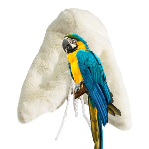 Buhyujkm Heated Bird Cage Bed | Bird Tent House | Safe Nest for Birds, Cage Warmer for Small Birds, Comfortable Bird Bedding, Plush Bird Nesting Bed, Birdhouse for Indoor Use, Avian Winter Care von Buhyujkm