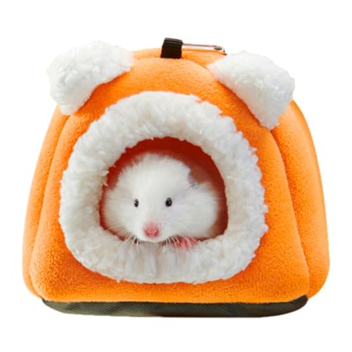 Buhyujkm Hedgehog Bed, Small Animal House, Warm Cotton Pet Bed, Chinchilla Accessories, Cute Animal Hideaway, Soft Pet Sleeping Bag, Bear-Shaped Pet House, Cozy Small Animal Bed, Winter Pet Hideaway von Buhyujkm