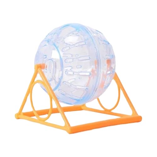 Rennmaus-Rad, Hamster-Übungsball, Chinchilla-Spielzeug, 12 cm, reduziert Langeweile, erhöht die Aktivität, Käfigzubehör für Indoor-Spaß, Haustier-Spielzeit, Stressabbau, langlebiges Design von Buhyujkm