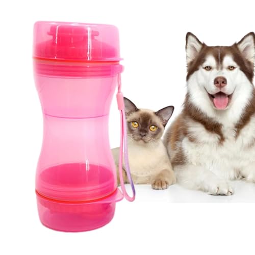 Wasserspender für Hunde, Reisewasserflasche für Hunde,Hundewasserbecher und Haustierwasserflasche - Praktischer Haustier-Wasserbecher, Welpen-Wasserspender für Reisen, Outdoor-Aktivitäten, Hunde, Katz von Buhyujkm