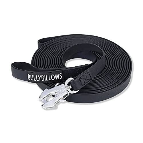 BullyBillows Billowthane® Schleppleine – 10 m Länge – mattes Platin von BullyBillows