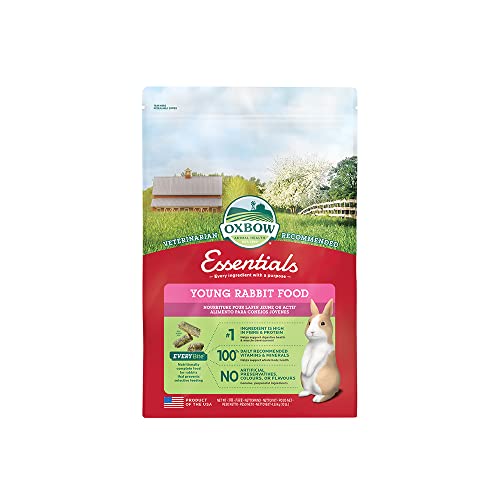 Petlife Oxbow Bunny Basics 15/23 Komplettfutter für junge Kaninchen, 4,5 kg von Oxbow