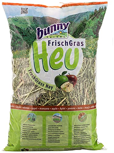 Bunny Allgäuer FrischGras-Heu mit Apfel 500 g von Bunny Nature