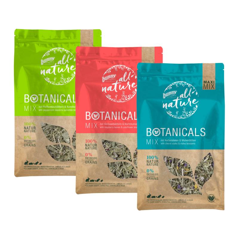 Bunny Nature All Nature Maxi Mix Botanicals - Peppermint & Chamomile - 400g von Bunny Nature