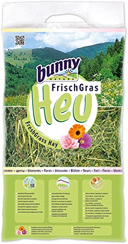 Bunny Allgäuer FrischGras-Heu mit Blüten 500 g von Bunny