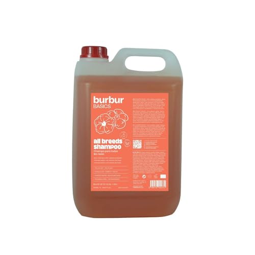 BURBUR Basics Shampoo für alle Rassen, 5 l von Burbur