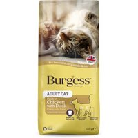 Burgess Adult – Trockenfutter für erwachsene Katzen mit Huhn & Ente, ausgewogene Premium-Rezeptur 10KG Burgess Adult – Trockenfutter für erwachsene Katzen mit Huhn & Ente, ausgewogene Premium-Rezeptur 10KG von Burgess