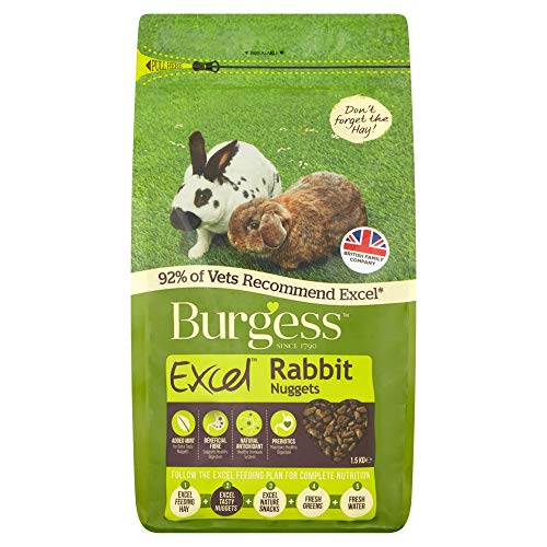 Burgess Excel Nuggets Kaninchen, 1,5 kg von Burgess