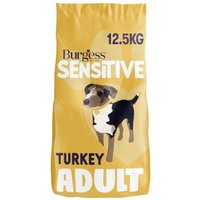 Burgess Sensitive – Hypoallergenes Trockenfutter für erwachsene Hunde mit Truthahn, unterstützt Verdauung, Gelenke & Haut 12,5KG Burgess Sensitive – Hypoallergenes Trockenfutter für erwachsene Hunde mit Truthahn, unterstützt Verdauung, Gelenke & Haut 12,5KG von Burgess