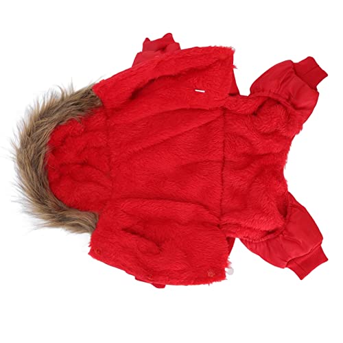 Winter-Hunde-Kapuzenpullover, Warmer Hundemantel, Lockerer Hals und Brustbereich, um Sonnenbrand zu Verhindern, Bequem, Verhindert Zecken für Hunde und Husky (L) von BusoTh