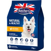 Butcher's Natural & Healthy mit Huhn - 3 kg von Butcher's