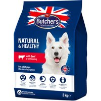 Butcher's Natural & Healthy mit Rind - 3 kg von Butcher's