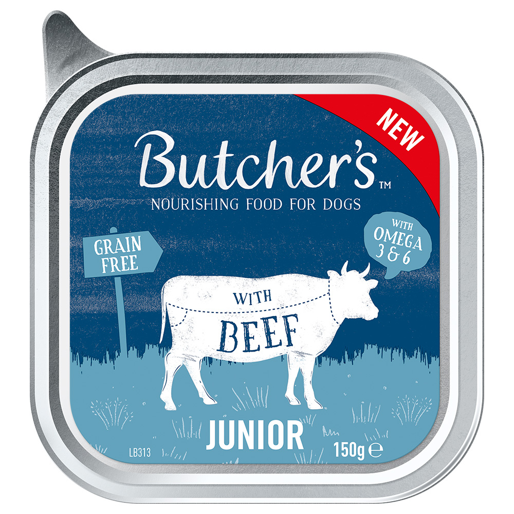 Butcher's Original Junior 12 x 150 g - mit Rind von Butcher's