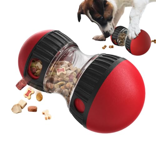 Bvizyelck Dog Ball Treat Dispenser - Interactive Puzzle Treat Ball - Safe Puzzle Treat Ball Food Dispensing Dog Toy, Dog Food Toy, Pet Slow Feeder von Bvizyelck