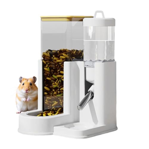 Bvizyelck Hamster Trinkflasche | Trinkflasche Für Hamster - Automatische Tränke Und Futterautomat Für Kleintierkäfig Zuhause Reise Bvizyelck Hamster Trinkflasche | Trinkflasche Für Hamster - Automatische Tränke Und Futterautomat Für Kleintierkäfig Zuhause Reise von Bvizyelck