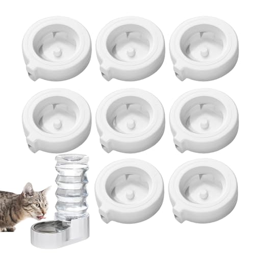 Bvizyelck Katzentrinkbrunnenfilter, Ersatzfilter für Haustierbrunnen - 8 Stück Pet Cat Waterer Filtersystem Wasserbrunnen Filterelement,Automatischer Trinkbrunnen für Haustiere, Filterzubehör für von Bvizyelck