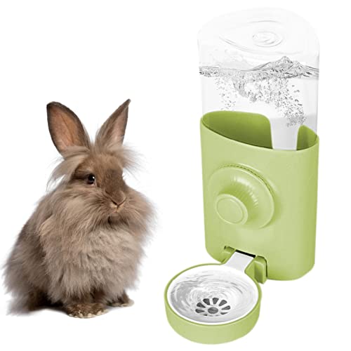 Kaninchen Automatischer Wasserspender 600ml Hängend Haustier Trinkflasche Hängend Haustier Wasserspender Für Kleintiere Automatischer Kaninchentränke Haustier Trinkflasche Für Hamster Kaninchen von Bvizyelck