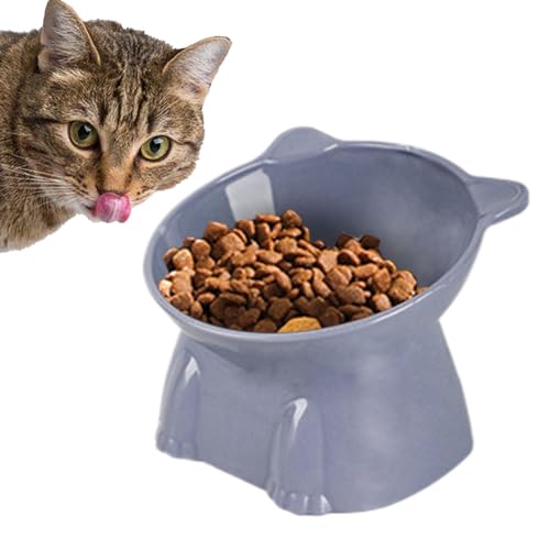 Katzennapf Erhöht Katze Futternapf Mit Ständer Erhöht Katzen Fressnäpfe Anti-Erbrechen Katzennäpfe Katzenfutternapf Für Futter Und Wasser Hundenapf Fressnapf Und Wassernapf Für Katzen Und Kleine Hunde von Bvizyelck