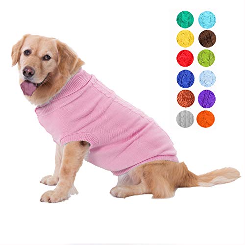 Kleiner Hundepullover, Warmer Haustierpullover, Katzenpullover Hund Sweatshirt Kleidung Mantel Bekleidung für kleine Hunde & Kätzchen von Bwealthest