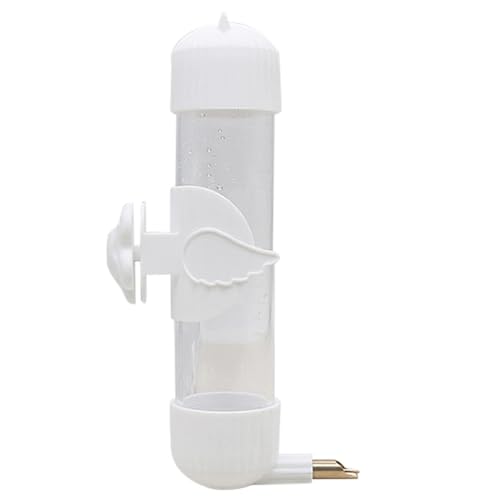 Birds Automatic Water Feeder, Lovebird -Wassertrinker, Vogeltrinkflasche, tragbar und leicht zu reinigen, leicht nachzufüllen und Käfig, 5x5x23 cm, für kleine Haustiere von Byeaon