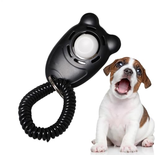 Byeaon Hundetraining Clicker, Verhaltenstraining Hund Welpen Clicker mit Armband – leicht, Haustierbedarf, Verhaltenshilfe für Hunde, Katzen, Vögel, von Byeaon