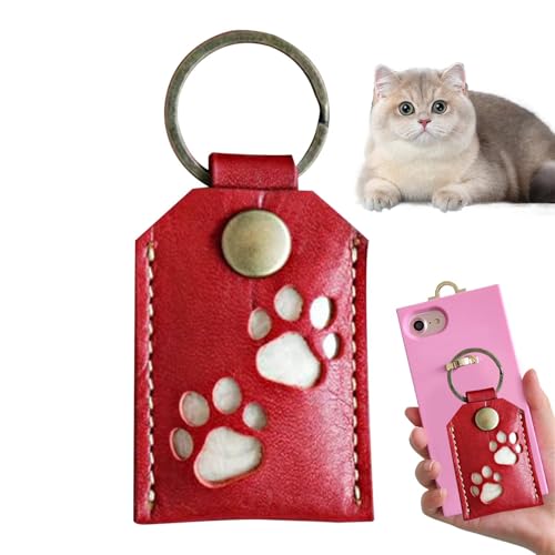 Byeaon Pet Hair Keepsake Locket, Kunstleder-Pendant Mit Aufhängung, Elegante Aufbewahrung Für Haustierhaare, Perfektes Accessoire Für Unterwegs Und Den Täglichen Gebrauch von Byeaon