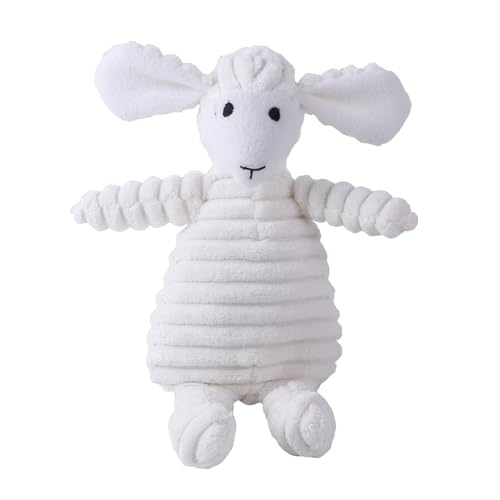 Byeaon Sheep Dog Toy, Sheep Dog Toy, Squeaky Toys Teething Toys, Interactive Dog Toys, Teething & Entertaining Plush Sheep, Soft Squeaker Toys, for Pet Supplies von Byeaon