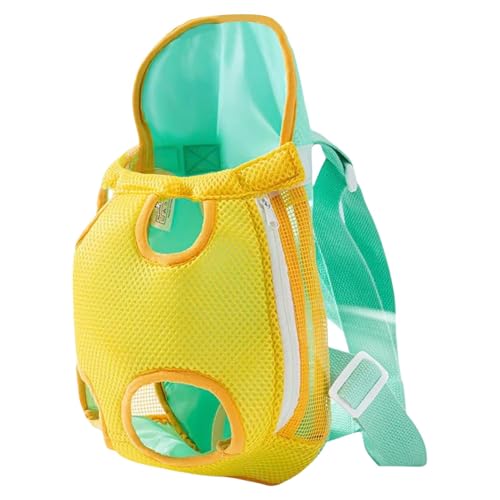 Cat Backpack Carrier | Pet Travel Backpack | Breathable Mesh Carriers | Medium Dog Backpack | Cat Chest Carrier | Breathable Pet Carrier for Small Medium Dogs Cats von Byeaon