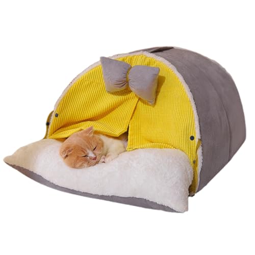 Cat Houses Indoor | Covered Cat Bed | Thermal Indoor Bed | Comfortable Pet House | Comfortable Cats Cave | Indoor Pet Beds | Stylish Cute Cozy Cat Cave for Home Pet Shops von Byeaon