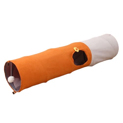 Cat-Tunnel-Spielzeug, interaktives Katzenlabyrinth, Faltbarer Haustiertunnel, 80x25x25 cm, robust, Aber leicht und Kratzfest für Innenübungen, Training, Training Cat-Tunnel-Spielzeug, interaktives Katzenlabyrinth, Faltbarer Haustiertunnel, 80x25x25 cm, robust, Aber leicht und Kratzfest für Innenübungen, Training, Training von Byeaon