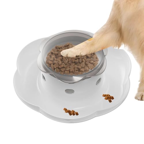 Dog Food Puzzle | Treat Dispensing Toy | Slow Feeder Pets Toy | Indoor Dog Toys | Dogs Enrichment Toy | Pets Food Dispenser Interactive Dog Toy for Effective Dog Food Dispensing von Byeaon