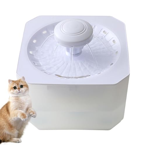 Dog Water Dispenser | Quiet Water Bowl | USB Dog Fountain | Pet Drinking Circulation | Drinking Water Filter | 2.5L Water Fountain | Cat Dispensers for Most Pets Drinking Bowl with Filter von Byeaon