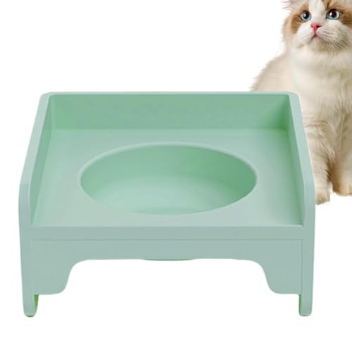 Elevated Cat Bowl | Spliceable Pet Bowl | Healthy Eating Cats | Pet Cage Bowls | Dog Food Bowls | Elevated Pet Accessories | Bowl for Most Pets, Dog, Puppy, Cat von Byeaon