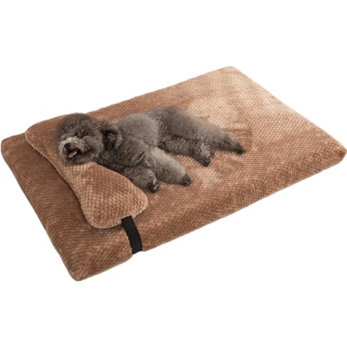 Orthopedic Dog Bed | Medium Dog Sofa | Removable Pillow Beds | Nonskid Pet Mats | Durable Dog Mattress | Breathable Dog Mattress for Small, Medium, Large Dogs von Byeaon