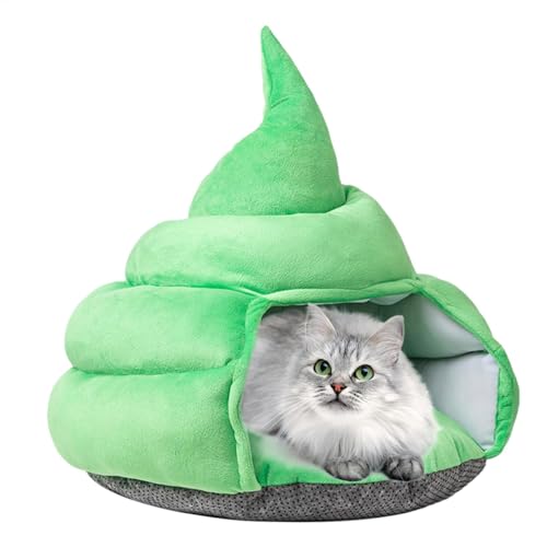 Poop Shape Cat House | Cat Bed Cave | Comfortable Pet Beds | Comfortable Pet Tent | Indoor Animal Bed | Cozy Dogs Cave Soft Cat Hut | Pet Supplies Cats for Pets and Small Dogs von Byeaon