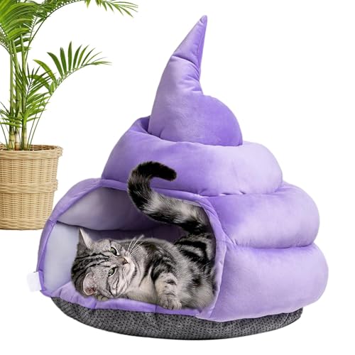 Poop Shape Cat House | Cat Bed Cave | Comfortable Pet Beds | Comfortable Pet Tent | Indoor Animal Bed | Cozy Dogs Cave Soft Cat Hut | Pet Supplies Cats for Pets and Small Dogs von Byeaon