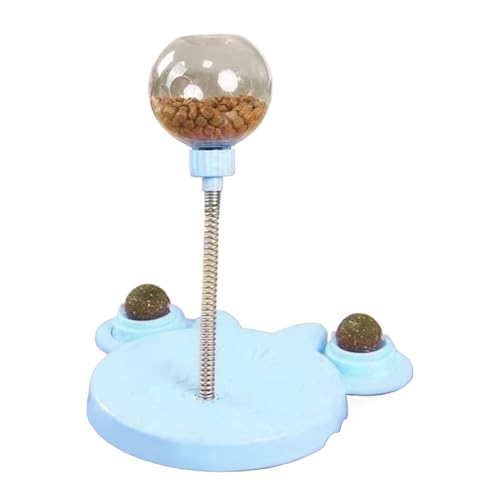 Und Aus Undichte Treats Ball Pet Feeder Toy | Interaktive Catnip Cat -Behandlungs -Abgabekugel | Katzenhundfutter -Puzzle, Lustige Jagdjagd Und Übungszubehör von Byeaon