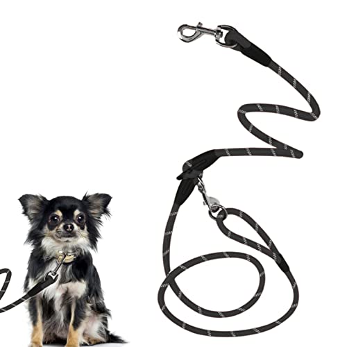 C/Y Reflektierende Fäden Hundeleine,Hundeführband mit bequemem Griff - Längenverstellbarer Riemen für Hunde, Katzen, Haustiere, Seile von C/Y