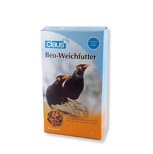 Claus BEO Morbide Zuchtpaste für Minen, 500 g: Komplette Ernährung für tropische Vögel von C.P.A COMPLEMENTOS PARA AVES