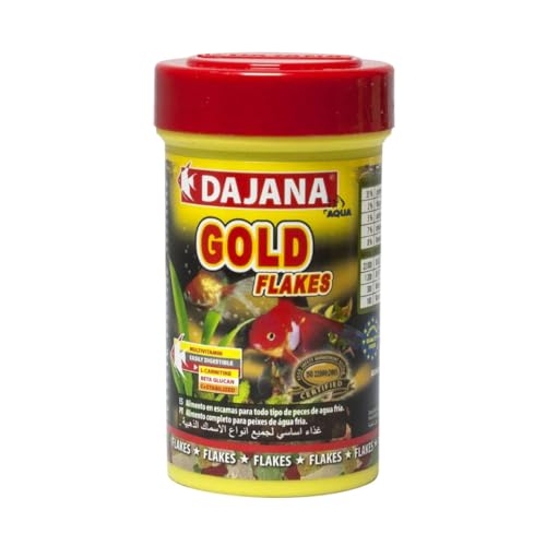 Dajana Gold-Flockenfutter, 1000 ml, Premiumnahrung für Goldfische, CPA von C.P.A COMPLEMENTOS PARA AVES