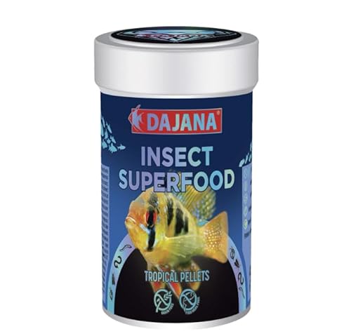 Dajana Insect Superfood Pellets für Tropische Fische, 140 g: Überlegene Ernährung mit Insekten von C.P.A COMPLEMENTOS PARA AVES