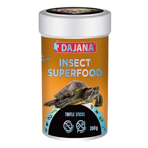 Dajana Insect Superfood Sticks für Wasserschildkröten, 1 l, hervorragende Ernährung mit Insekten von C.P.A COMPLEMENTOS PARA AVES