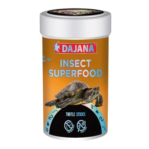 Dajana Insect Superfood Sticks für Wasserschildkröten, 1 l, hervorragende Ernährung mit Insekten von C.P.A COMPLEMENTOS PARA AVES