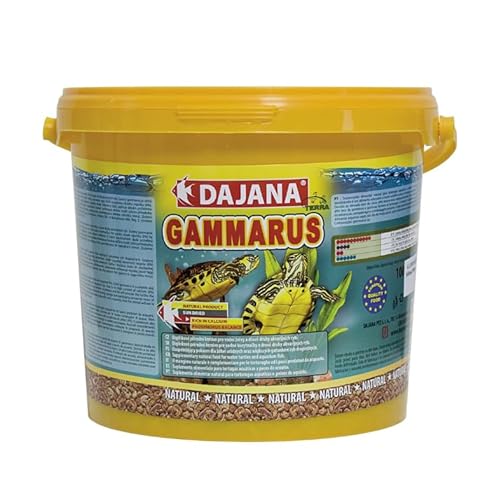 Gammarus Dajana 5000 ml – Natürliches Nahrungsergänzungsmittel für Schildkröten und Fische – CPA von C.P.A COMPLEMENTOS PARA AVES