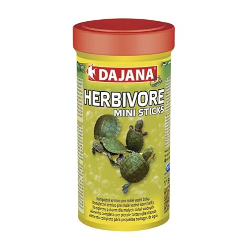 Herbivore Mini-Sticks Dajana, 1 l, pflanzliche Ernährung für Schildkröten von C.P.A COMPLEMENTOS PARA AVES