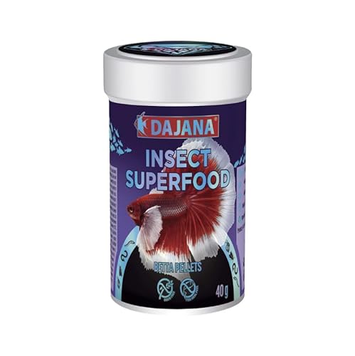 Insect Superfood Dajana Bettas Pellets, 100 ml: Überlegene Ernährung mit Insekten von C.P.A COMPLEMENTOS PARA AVES