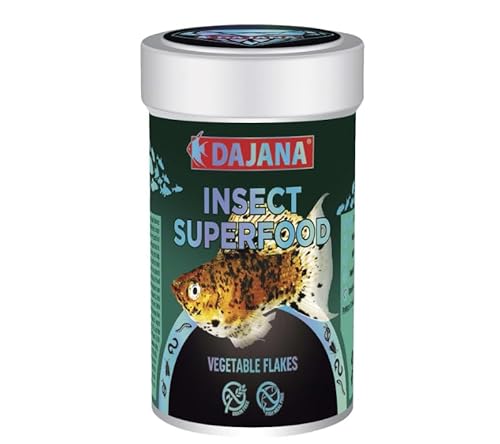 Insect Superfood Dajana Pflanzenflocken, 250 ml, Pflanzennahrung mit Insekten, CPA von C.P.A COMPLEMENTOS PARA AVES